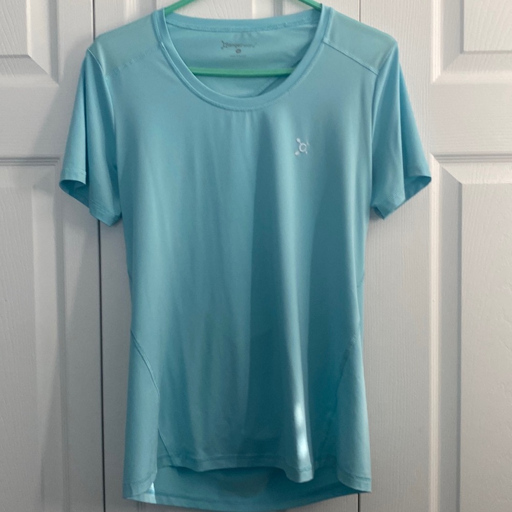 Womens Orangetheory Open Back Workout Shirt